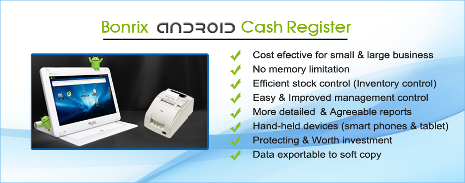 Bonrix Android Cash Register